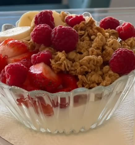 Iogurte com frutas